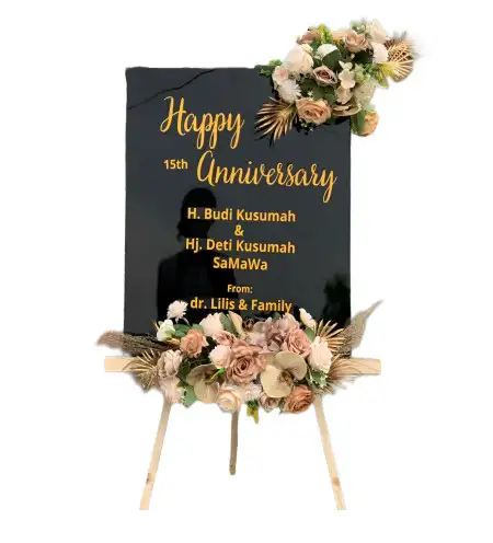 Papan Bunga Akrilik setia budi medan