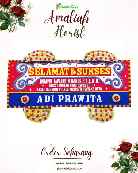 Papan Bunga Ucapan Selamat setia budi medan